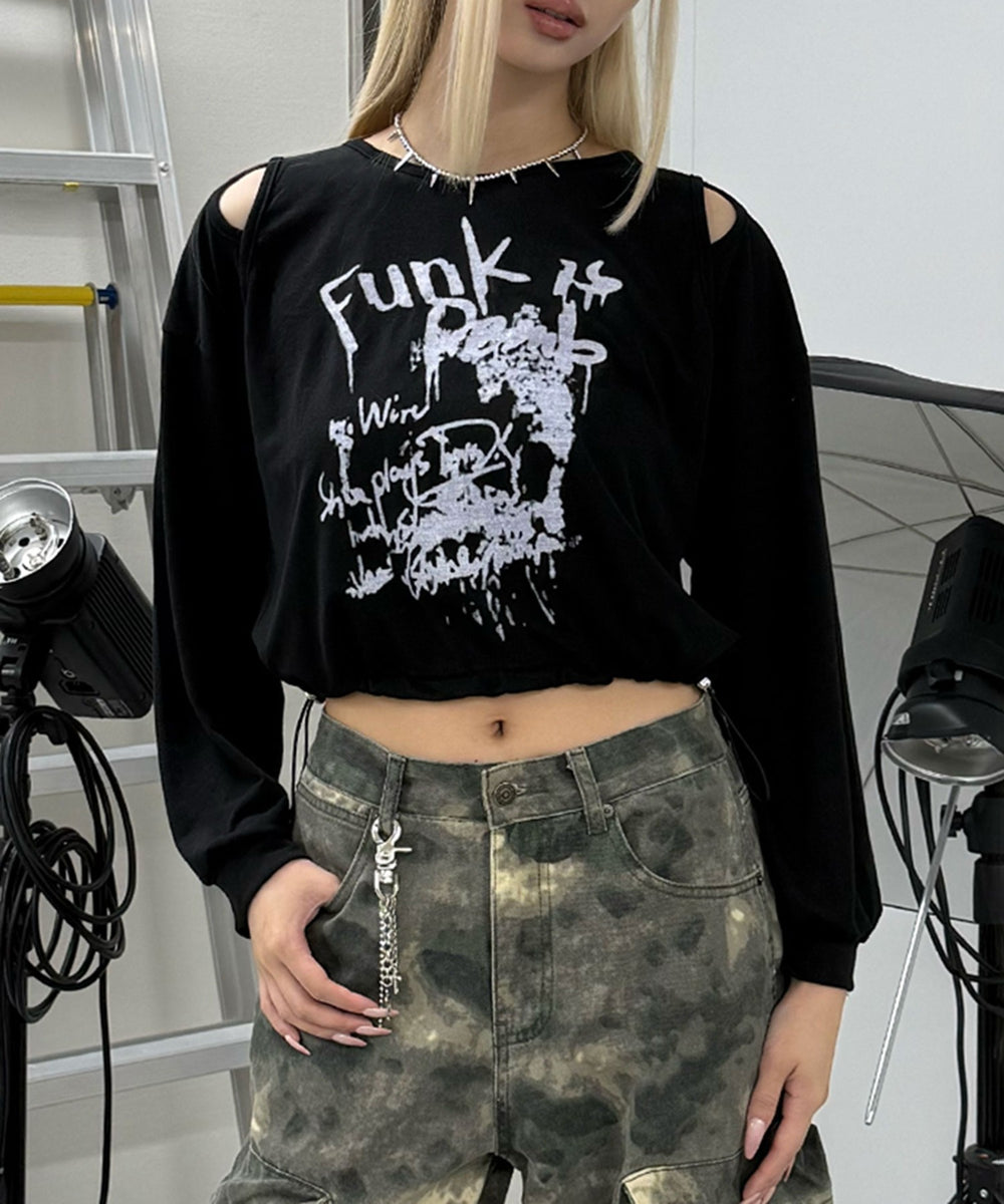 ブラック モデル：167㎝ FREE着用