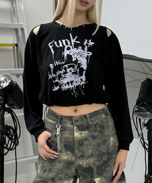 ブラック モデル：167㎝ FREE着用