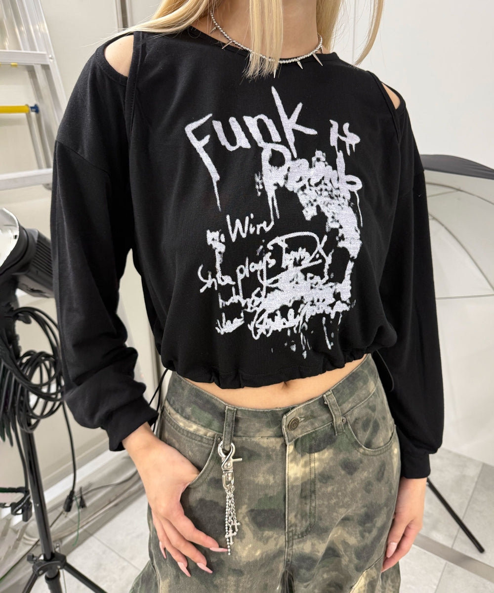 ブラック モデル：167㎝ FREE着用