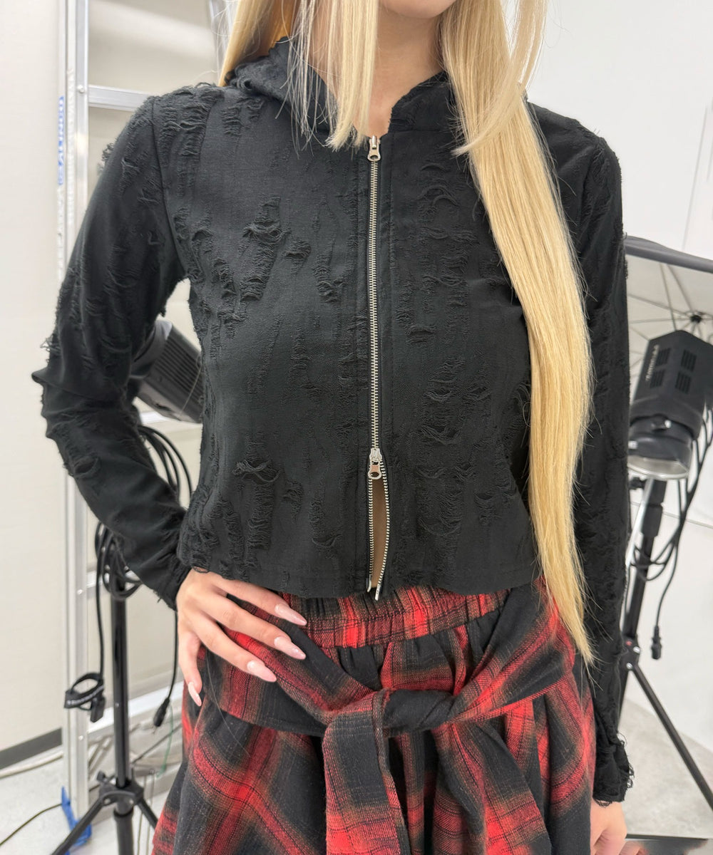 ブラック モデル：167㎝ FREE着用