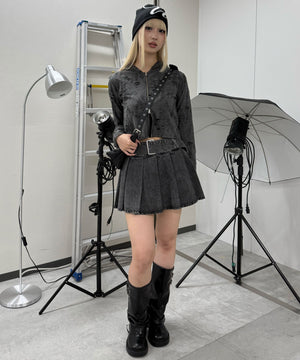 チャコール モデル：167㎝ FREE着用