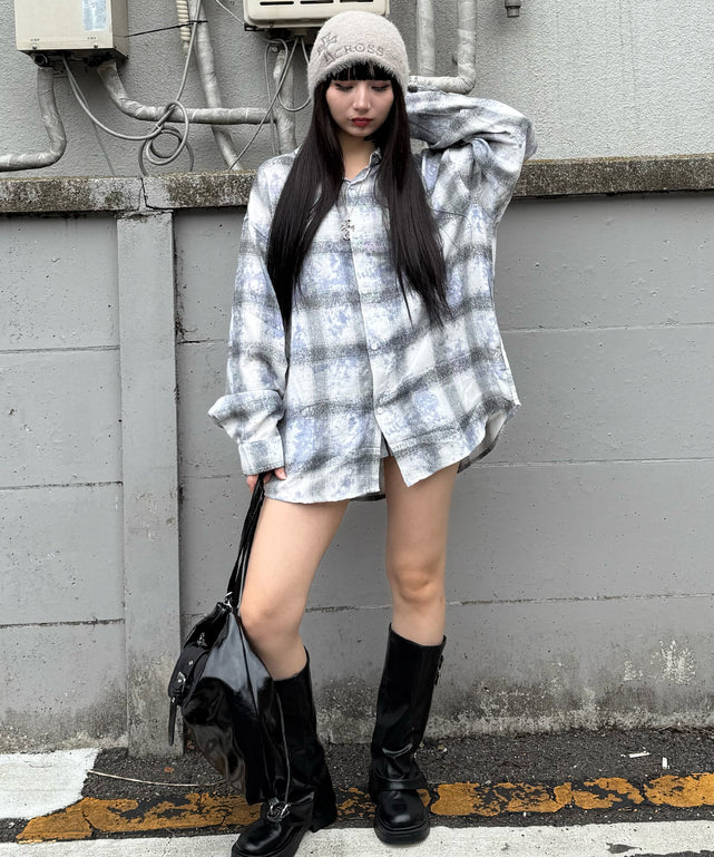 ブルー モデル：160㎝ FREE着用