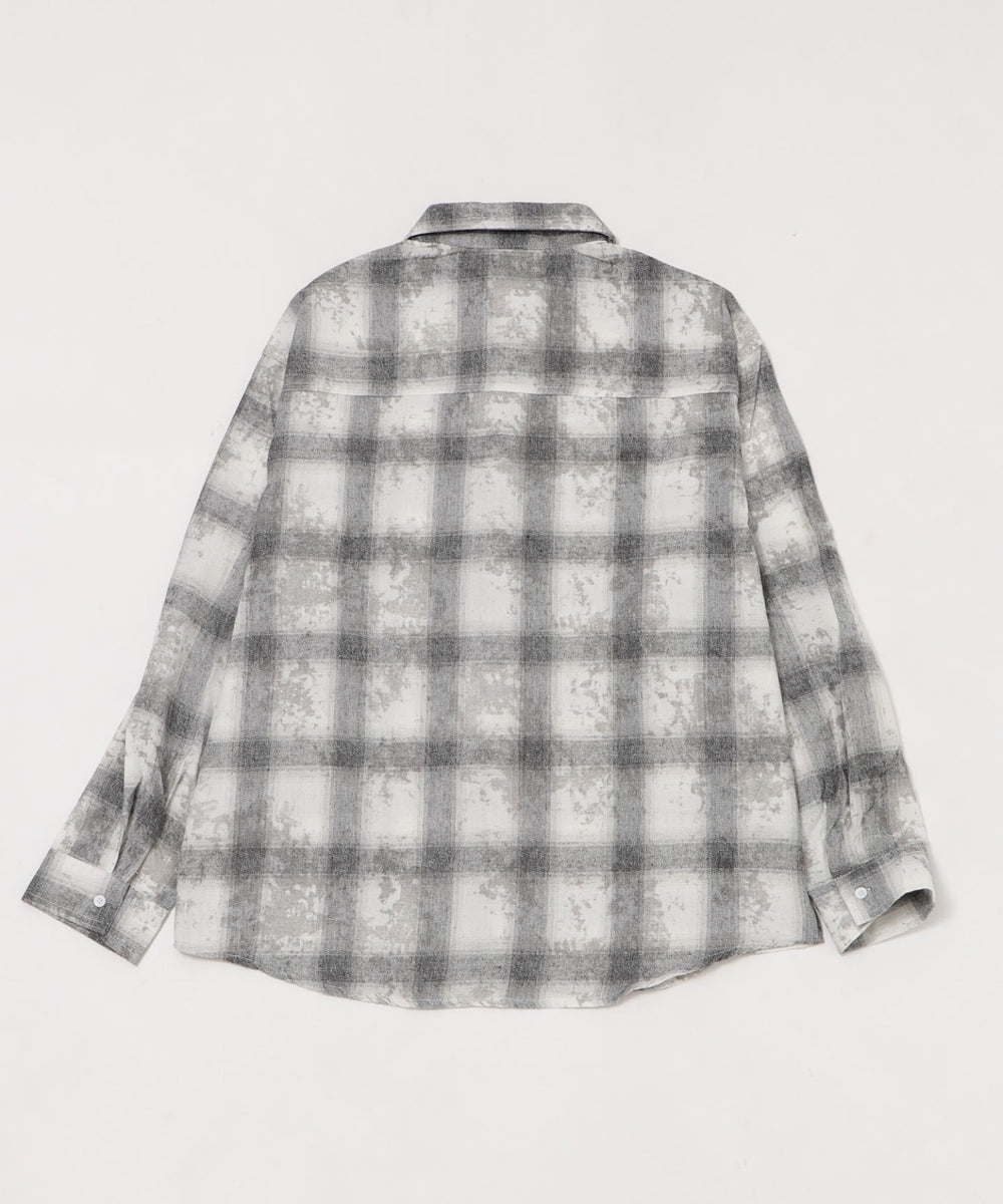 ブリーチオンブレチェックシャツ