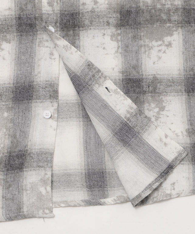 ブリーチオンブレチェックシャツ