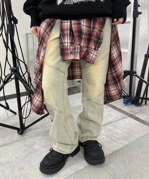 デニム淡 モデル：160㎝ M着用