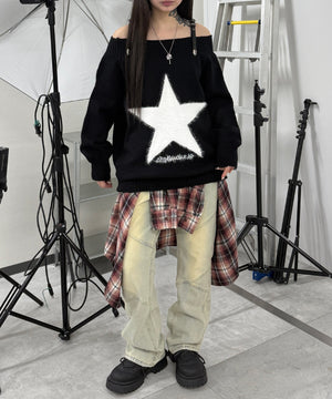 デニム淡 モデル：160㎝ M着用