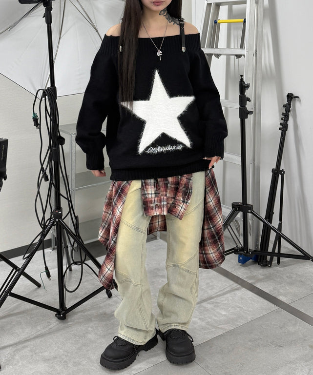 デニム淡 モデル：160㎝ M着用