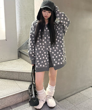 グレー モデル：160㎝ FREE着用