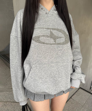 杢グレー モデル：160㎝ FREE着用