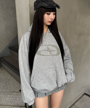 杢グレー モデル：160㎝ FREE着用