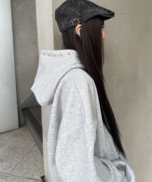 杢グレー モデル：160㎝ FREE着用