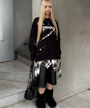 ブラック モデル：167㎝ FREE着用