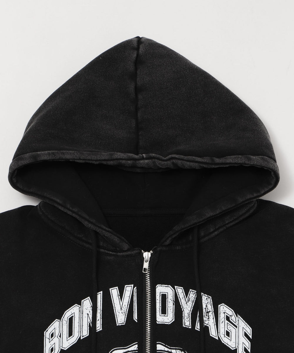 エイジドロゴビッグZIPパーカー