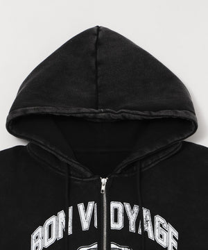 エイジドロゴビッグZIPパーカー