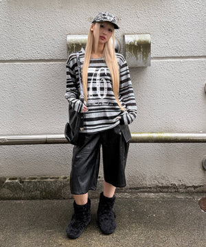 グレー モデル：167㎝ FREE着用