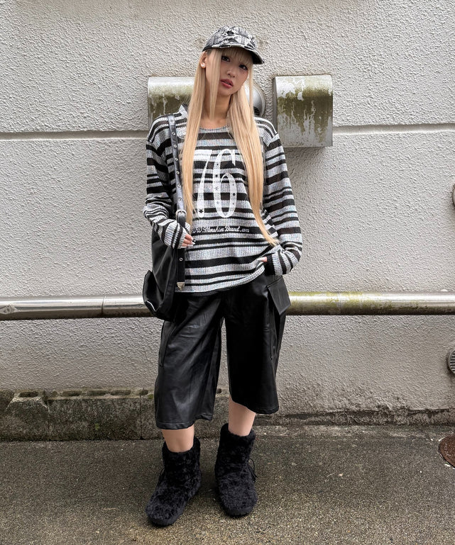 グレー モデル：167㎝ FREE着用