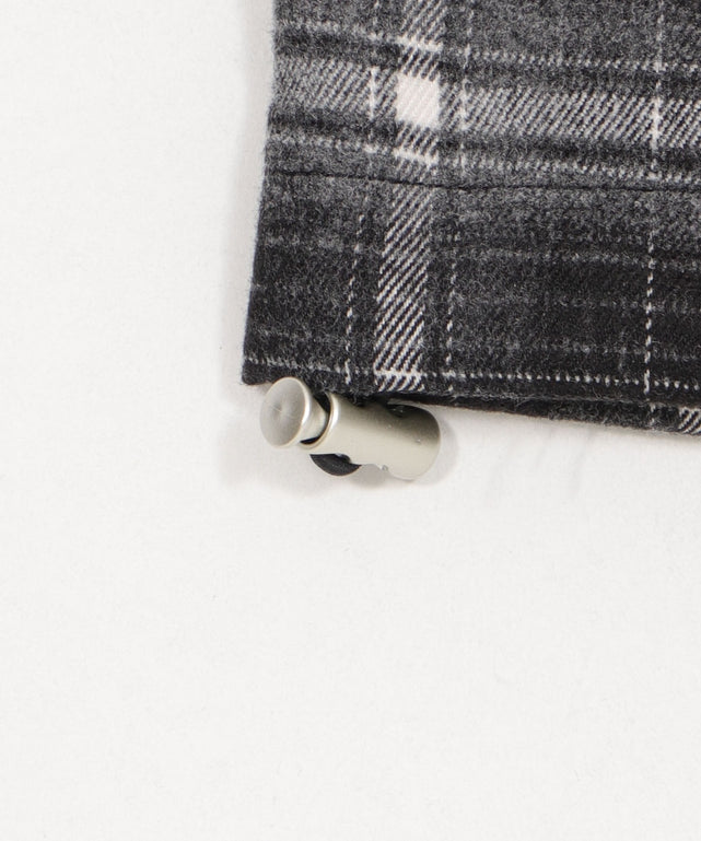 チェックワイドパンツ