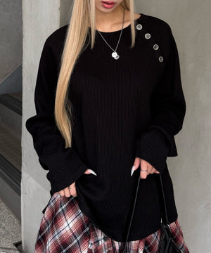 ブラック モデル：167㎝ FREE着用