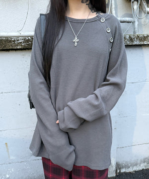 チャコール モデル：160㎝ FREE着用