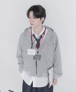 杢グレー モデル:178cm F着用