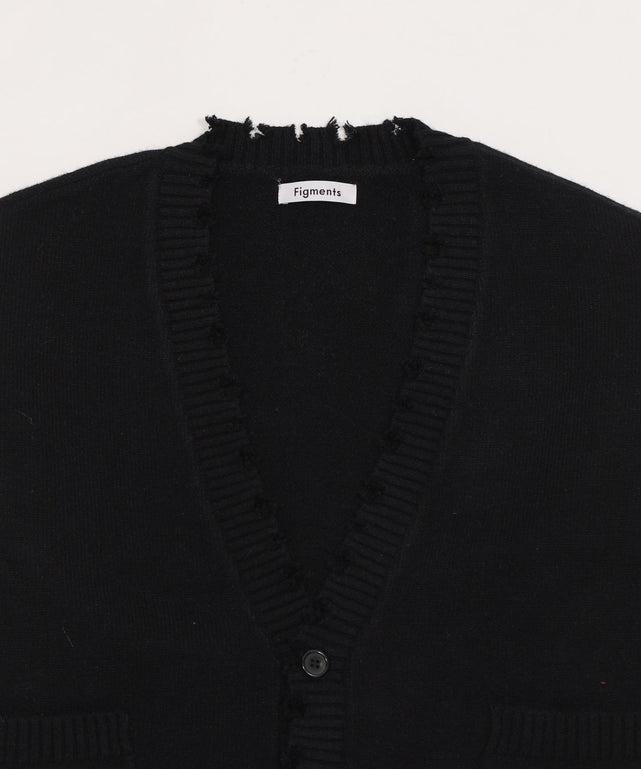 ダメージビッグカーディガン