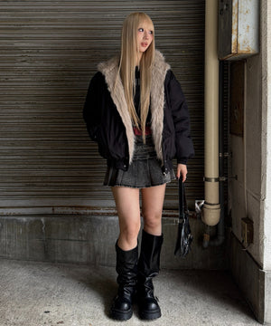 ブラック モデル：167㎝ FREE着用