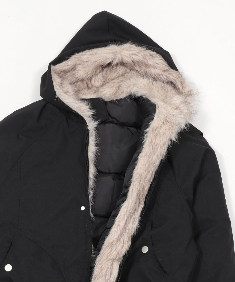 インサイドフェイクファーブルゾン