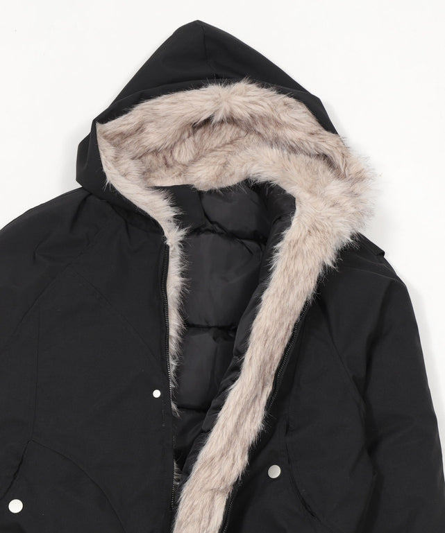 インサイドフェイクファーブルゾン