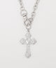 ハートクロスネックレス