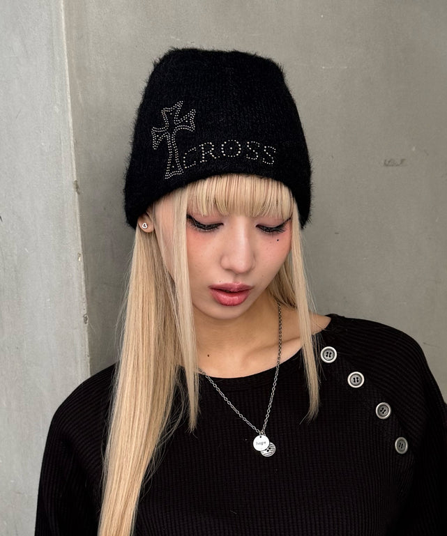 スタブリッジ　ニットキャップ 中古・古着通販】stabridge (スタブリッジ) ロゴニットキャップ