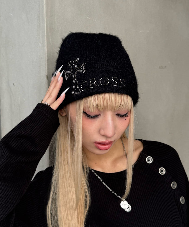 クロススタッズニットキャップ – WEGO ONLINE STORE