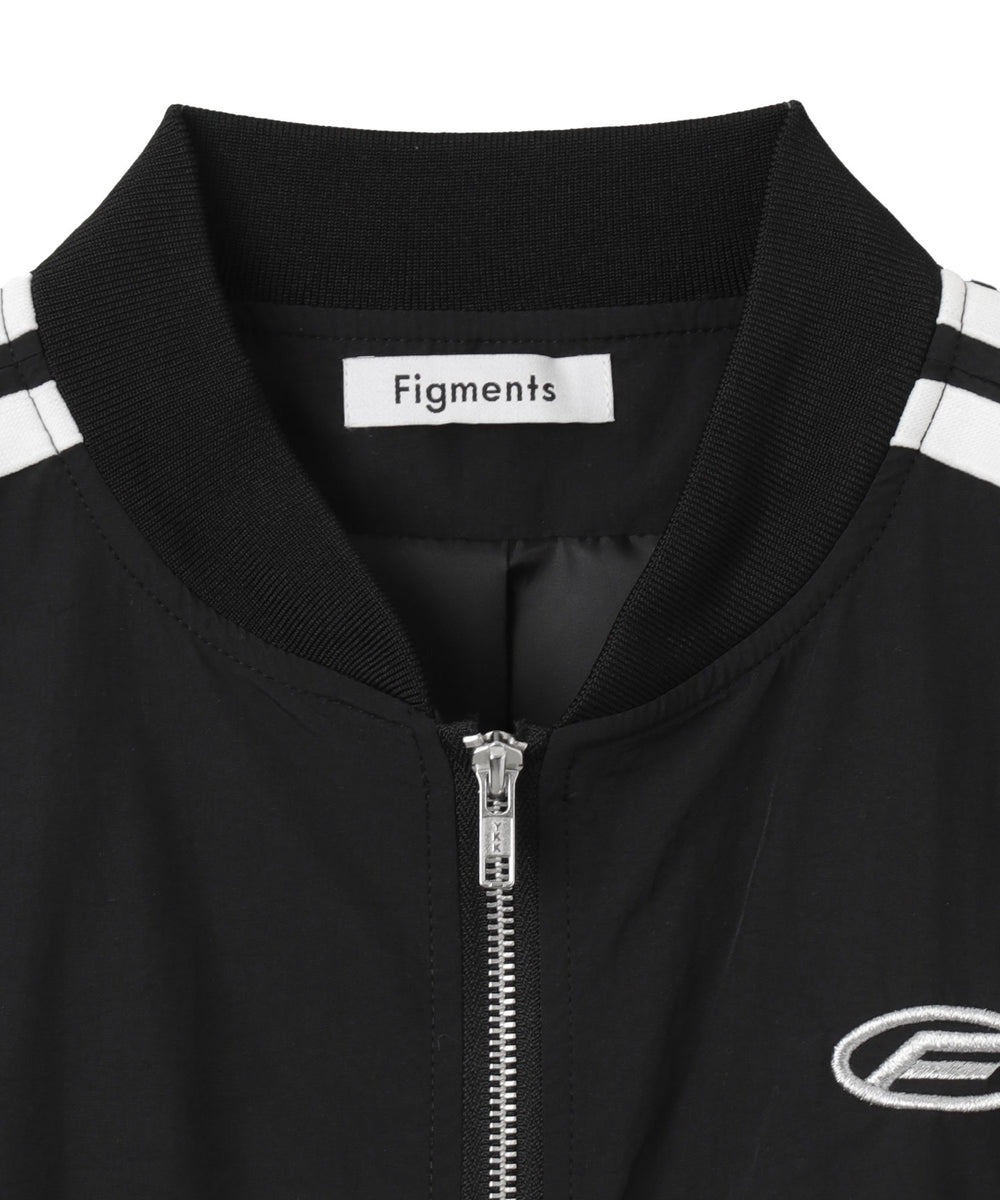 サイドラインクロップドブルゾン