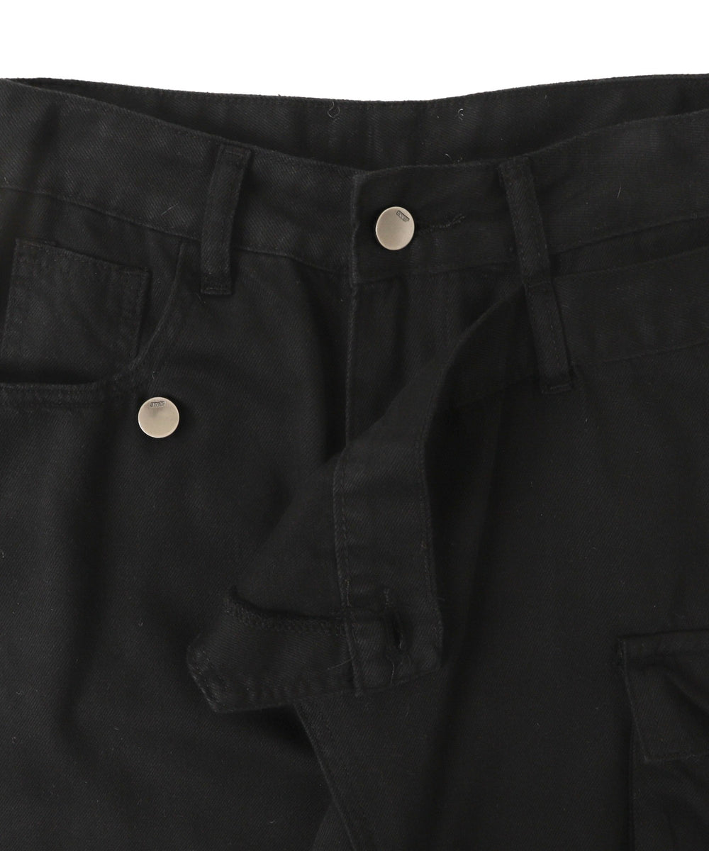 ダブルウエストY2Kカーゴパンツ