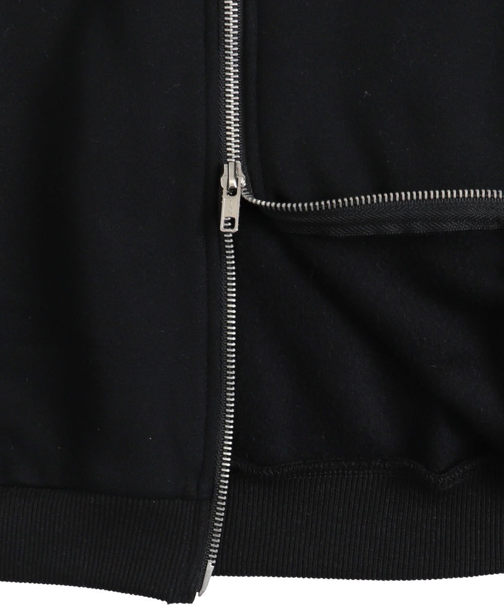 グリッターラインダブルZIPビッグパーカー