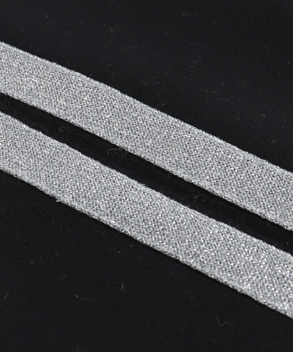 グリッターラインダブルZIPビッグパーカー