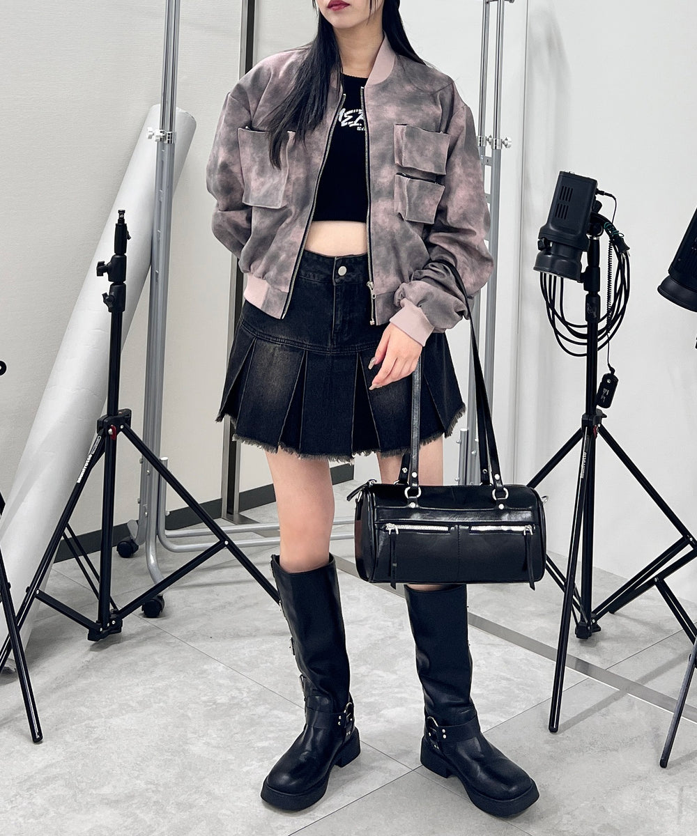 ピンク モデル：154㎝ FREE着用