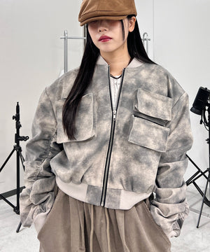 ホワイト モデル：154㎝ FREE着用