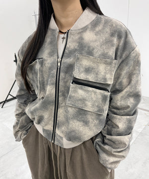 ホワイト モデル：154㎝ FREE着用