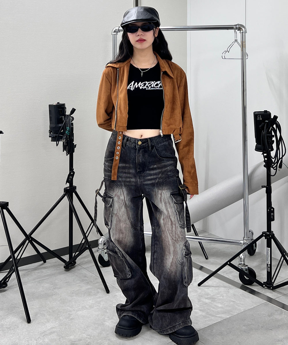 キャメル モデル：154㎝ FREE着用