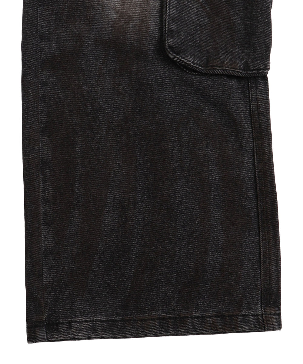 ベルテッドカーゴバギーデニム