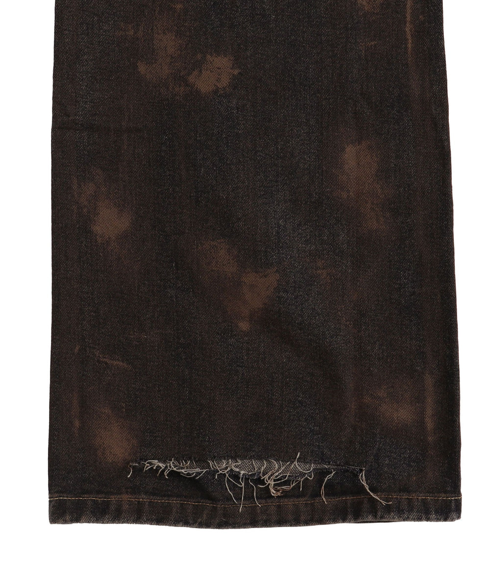 ダーティバギーデニムパンツ