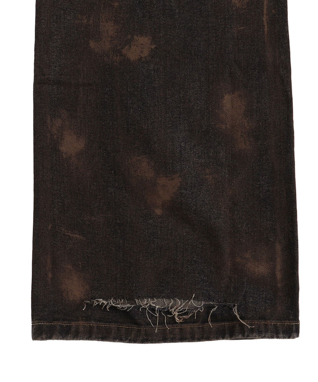 ダーティバギーデニムパンツ