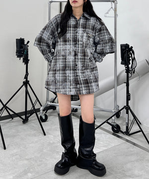 ブラウン モデル：154㎝ FREE着用