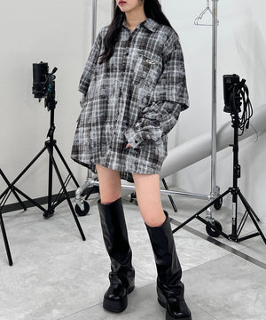 ブラウン モデル：154㎝ FREE着用