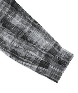 フェイクレイヤードチェックシャツ