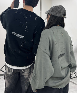 デストロイペイントオーバーニット