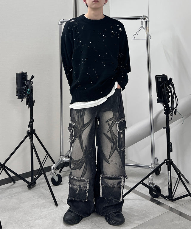 ブラック モデル：178㎝ FREE着用