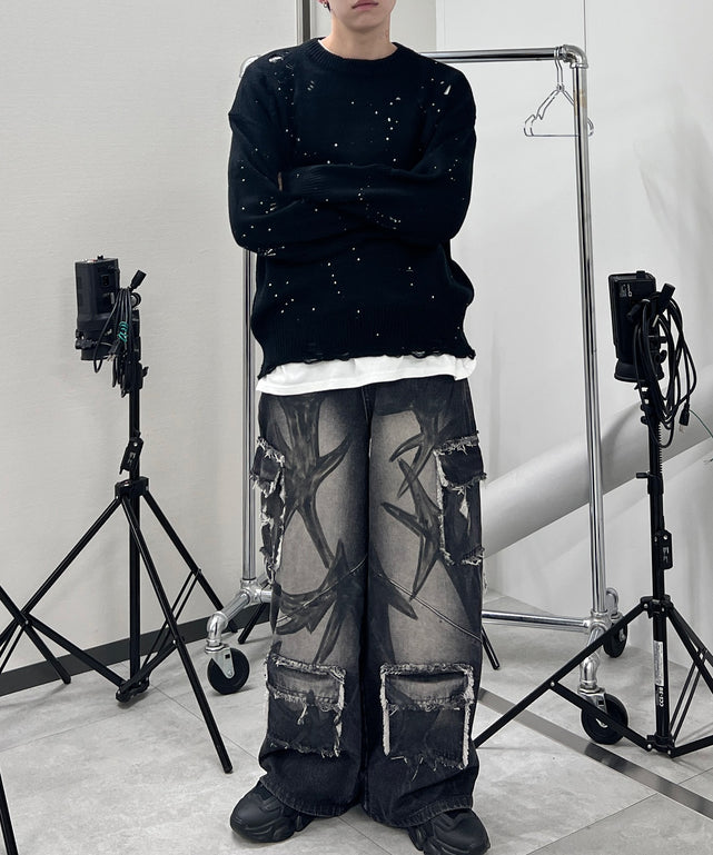 ブラック モデル：178㎝ FREE着用