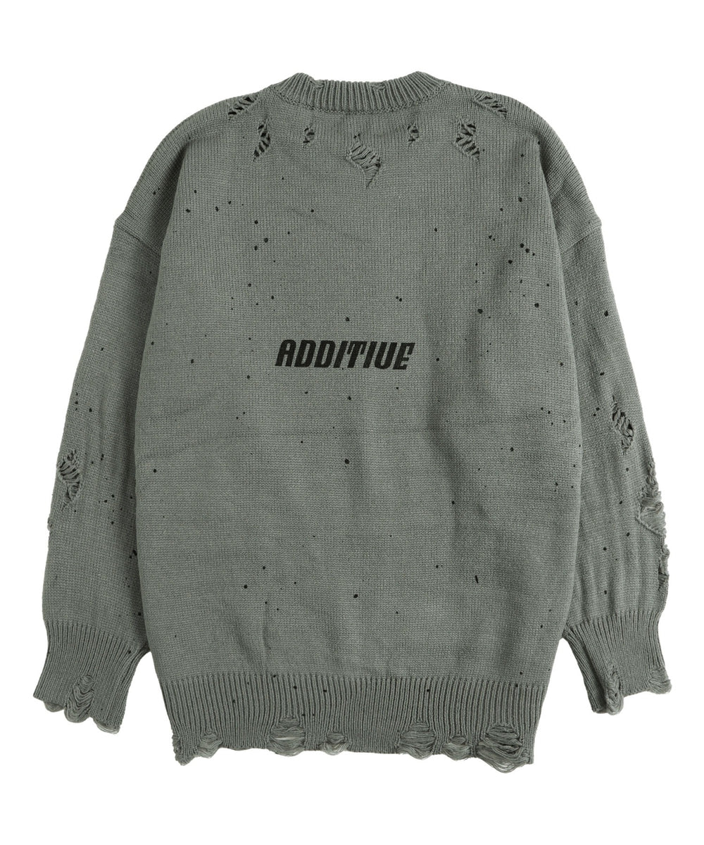 デストロイペイントオーバーニット