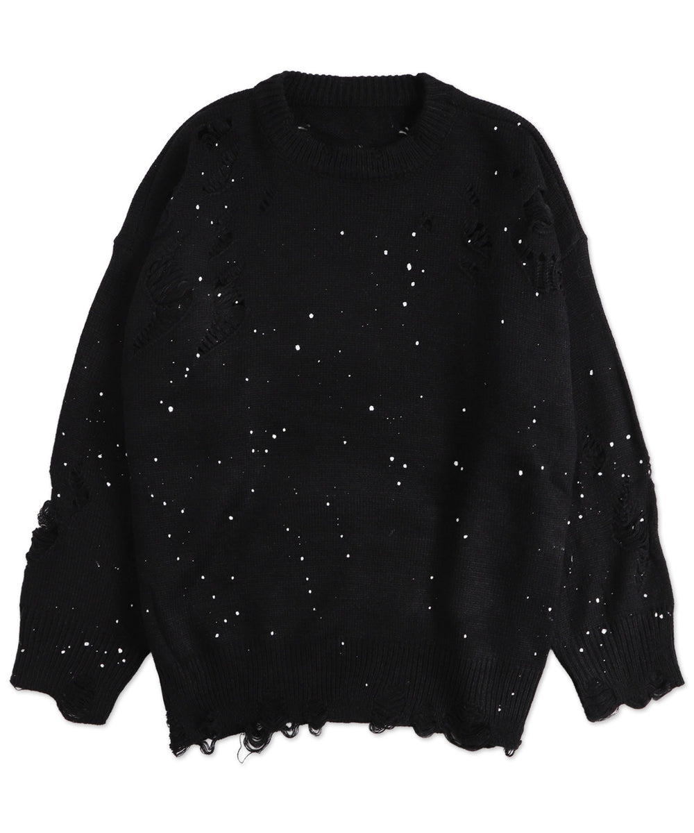 デストロイペイントオーバーニット